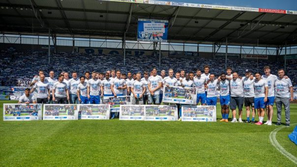 Sieben Spieler und ein Co-Trainer werden vor dem Heimspiel gegen Arminia Bielefeld verabschiedet