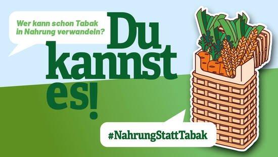 Weltnichtrauchertag 2023: Nahrung statt Tabak