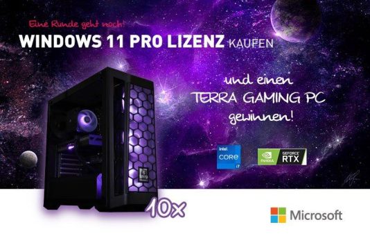 WORTMANN AG verlost erneut 10 TERRA ELITE GAMING PCs