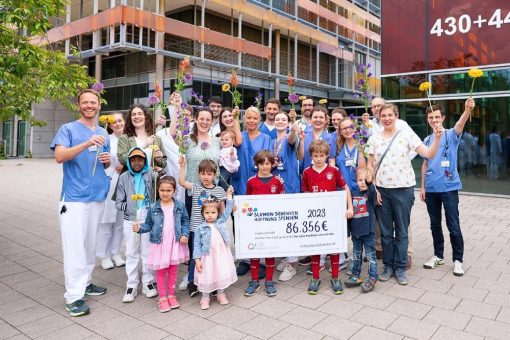 Floristen sammeln rund 86.000 Euro für bessere Behandlungsmöglichkeiten für krebskranke Kinder