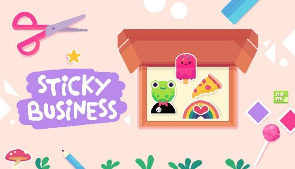 Auf die Sticker, fertig, los:  Sticky Business erscheint diesen Sommer