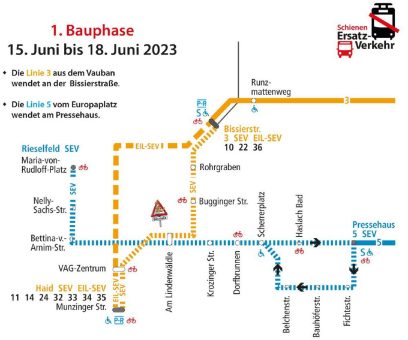 Neue Gleise für den Freiburger Südwesten