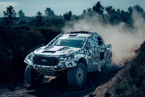 Ford Performance entwickelt den ultimativen „Bad-Ass“-Ranger Raptor T1+ für die Rallye Dakar Anfang 2024