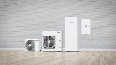 Toshiba Air Conditioning erweitert sein Programm an energieeffizienten ESTIA R32 Luft-Wasser- Wärmepumpen