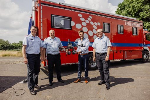 Fünf Drohnen für die Regionsfeuerwehrbereitschaften