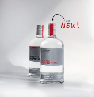 Berlin Vodka erhält Facelift:  Trendprodukt deutscher Vodka mit klarem Design