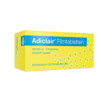 Adiclair Filmtabletten: Als Add-on zur Lokal-Therapie bei vaginalen Hefepilzinfektionen