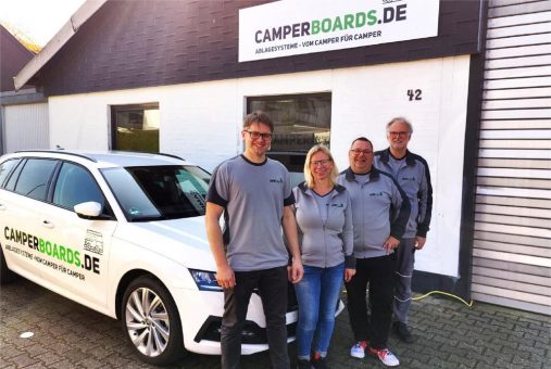 Camperboards wächst und vergrößert sich