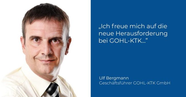 Neue Führungsspitze bei GOHL-KTK