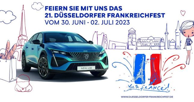 PEUGEOT ist Partner beim Frankreichfest in Düsseldorf