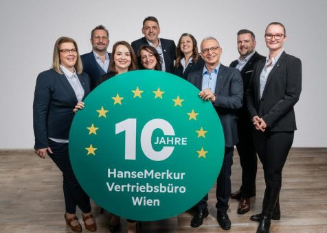 HanseMerkur-Büro in Wien feiert 10. Geburtstag