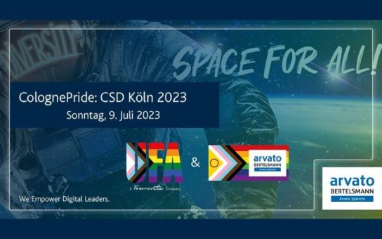 „Space for All!“: Arvato Systems und UFA auf CSD 2023 in Köln