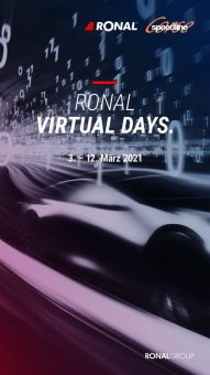 RONAL GROUP veranstaltet die ersten RONAL VIRTUAL DAYS