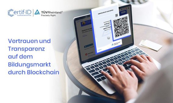 Die TÜV Rheinland Akademie goes Blockchain: Zertifikate mit einzigartigem Fingerabdruck