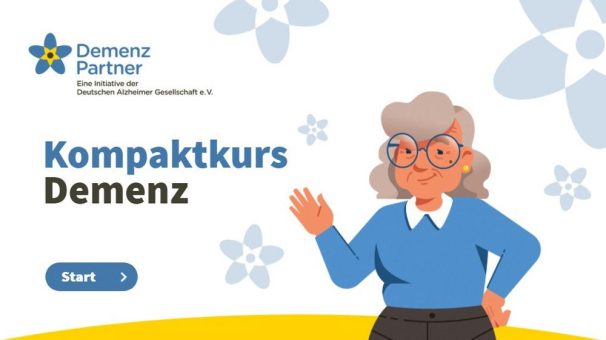 Deutsche Alzheimer Gesellschaft stellt Demenz Partner-Webtraining vor