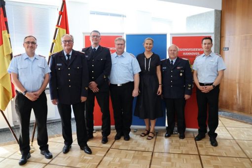 Ernennungen und Verabschiedungen bei der Regionsfeuerwehr