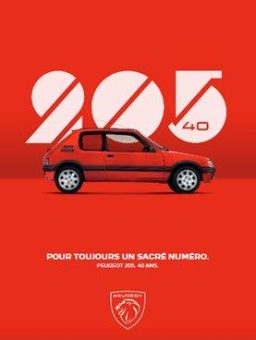 Der PEUGEOT 205 wird 40 Jahre alt