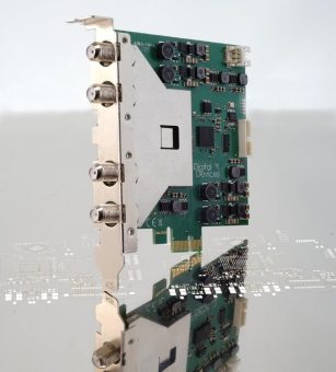 Neue HDTV-Tuner PCI-Express Karte MAX SX8 unterstützt DVB-S2X Standard