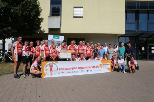 KfH in Halle unterstützt „Radtour pro Organspende“