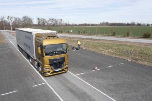 MAN eTrucks nur etwa halb so laut wie vergleichbare Diesel-Lkw