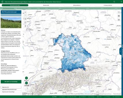 Die unsichtbare Arbeit der Natur in Karten erkunden