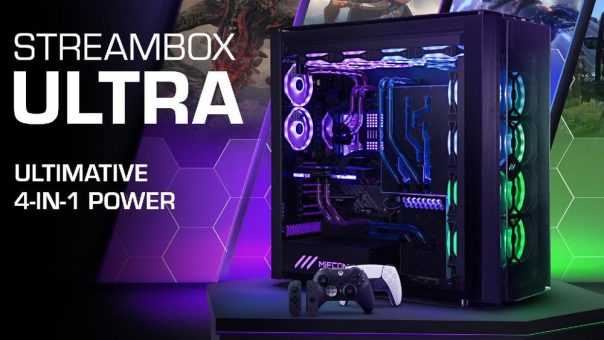 MIFCOM Streambox Ultra: Gaming-PC mit PS5, Xbox und Switch