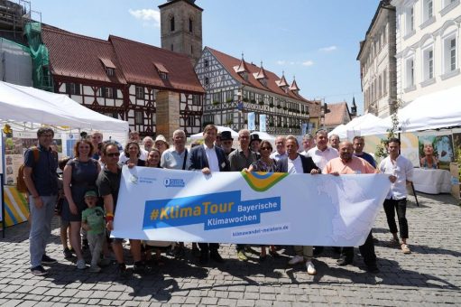 VGL Bayern beteiligt sich an bayerischer Klimatour 2023