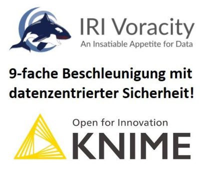 ❌ KNIME ❌ 9x schnelleres ETL und Data Analytics, mit zusätzlicher Datensicherheit auf Feldebene ❗