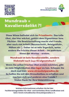 Mundraub – Nein Danke!