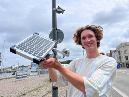 Forschungsvorhaben heavyRAIN verbessert Regenmessung für Starkregenvorhersage in Lübeck