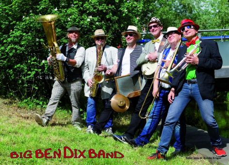 6. August – Picknick-Konzert im Europa-Rosarium mit der BIG BEN DIX BAND