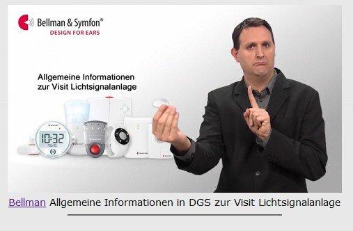 Wie funktioniert die Lichtsignalanlage von Bellman & Symfon – Informationsfilm in Deutscher Gebärdensprache (DGS)