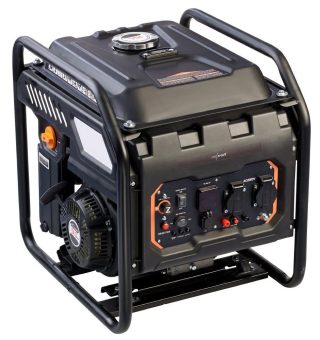 revolt Benzin-Inverter-Generator BIG-280, Display, 5.500W, 2x 230V, 1x 12V, 2x USB