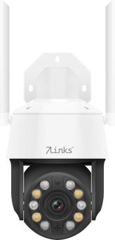 7links PTZ-Überwachungskamera IPC-398.app mit 2K+, Laser-LEDs, 20x-Zoom, WLAN, App, 360°