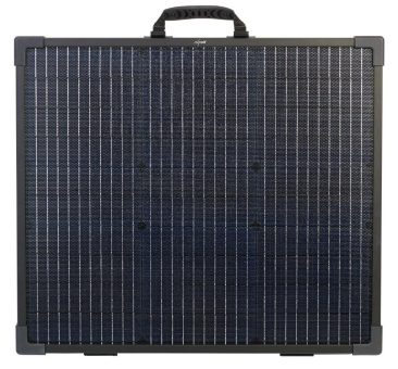 revolt Mobiles Falt-Solarmodul mit monokristallinen Solarzellen, 3,6 kg, 100 Watt