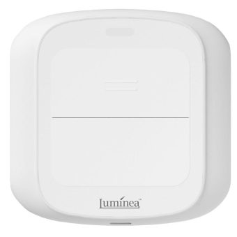 Luminea Home Control Smarte mobile WLAN-Fernbedienung mit 2 Tasten, Licht & Szenen steuern