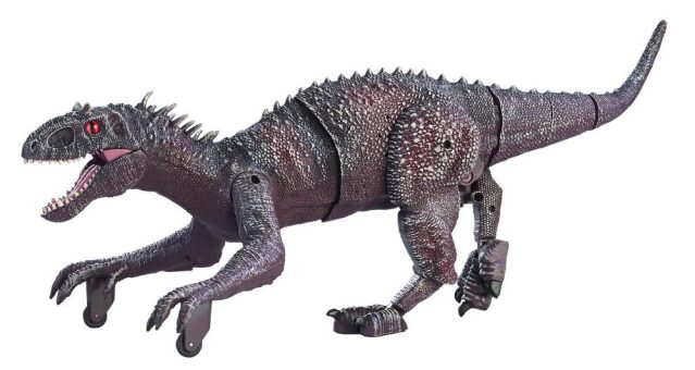 Playtastic Ferngesteuerter XL-Dinosaurier mit Sound & Sprühnebel, 2,4 Ghz, 45 cm