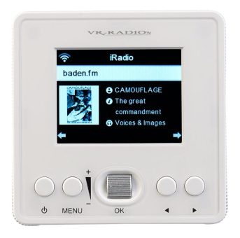 VR-Radio Steckdosen-Internetradio IRS-310 mit WLAN und Bluetooth 5, DSP, 6 Watt