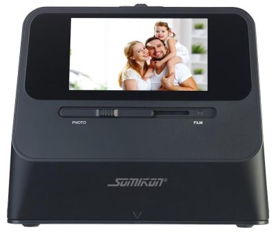 Somikon 3in1-Foto-, Dia- & Negativscanner SD-1700 mit 22 MP und HDMI-Ausgang, Akku