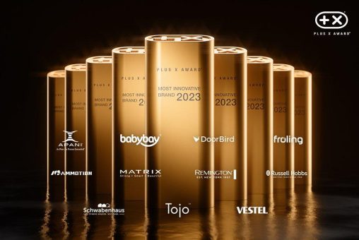 PLUS X AWARD gibt die innovativsten Marken des Jahres 2023 bekannt