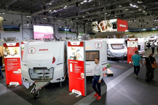 Dethleffs-Neuheiten auf dem Caravan Salon Düsseldorf