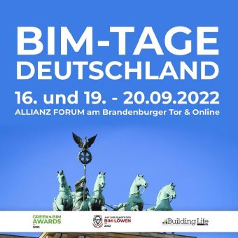 BIM-TAGE Deutschland mit Lösungen zur Lage im Herbst 2022