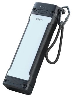 revolt Outdoor-USB-Powerbank PB-250 mit 20.000 mAh, LED-Licht, USB-C PD 20 Watt, LED