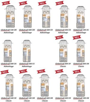 Dethleffs stellt Camper-Van-Baureihe Globetrail neu auf