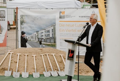 Erster Spatenstich für das größte GWW-Neubau-Projekt der jüngsten Geschichte in Wernigerode