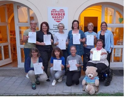 Weitere Ehrenamtliche engagieren sich für Kinderhospizarbeit in der Oberpfalz