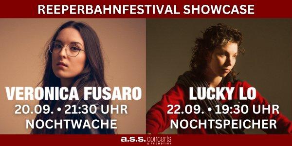 Live auf dem Reeperbahnfestival: Veronica Fusaro und Lucky Lo