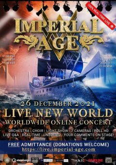 LIVE NEW WORLD – Weltweites Onlinekonzert mit IMPERIAL AGE