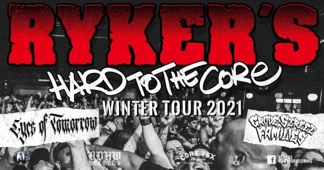 Hardcore-Legende RYKER’S wieder auf Tour!