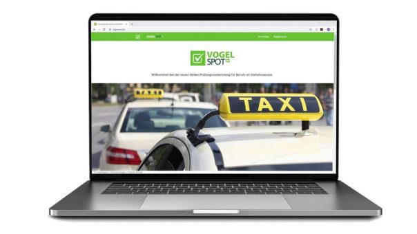 Online Prüfungstraining „VogelSPOT“ jetzt auch für den Taxi- und Mietwagenunternehmer sowie den Unternehmer des gebündelten Bedarfsverkehrs